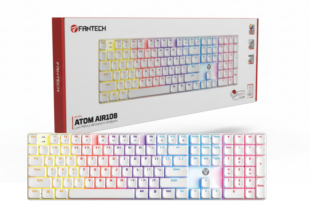 كيبورد ميكانيكي Fantech Atom AIR 108