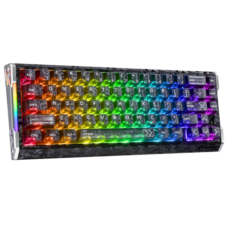 كيبورد مغناطيسي كربون ATTACKSHARK R68 HE