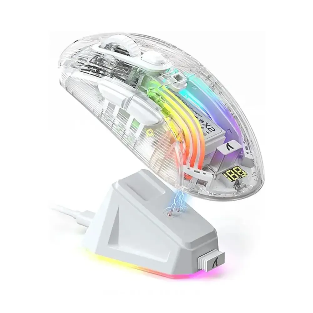 ماوس وايرلس/BT/سلك Attack Shark X2PRO