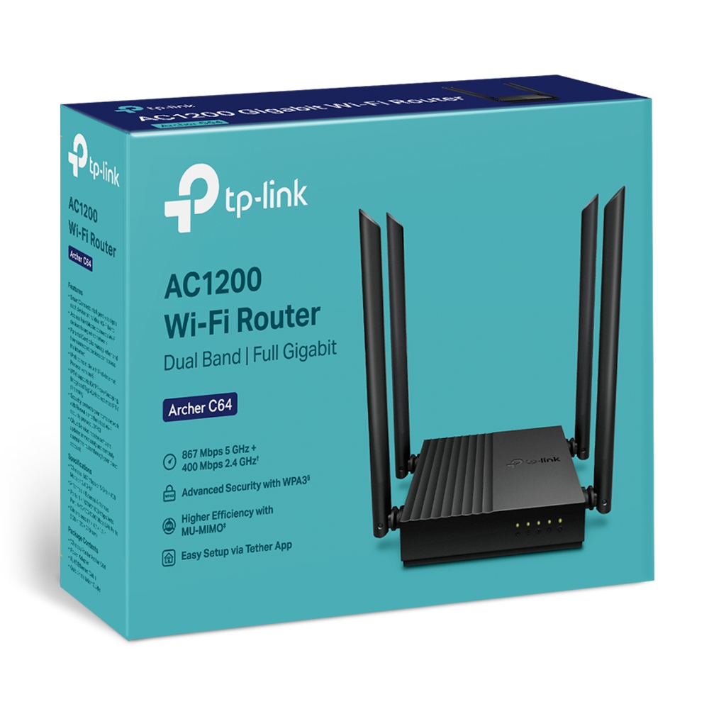 راوتر TP-link Archer C64 Wifi