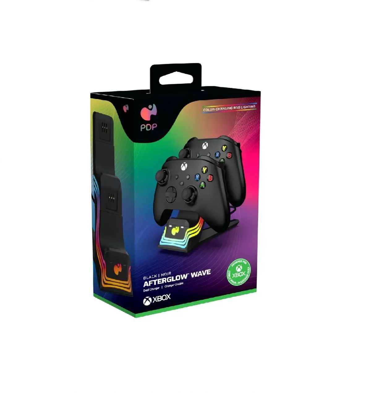 قاعدة شحن مع بطاريات AfterGlow WAVE Dual Charger
