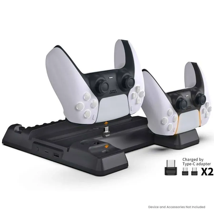 ستاند مع مراوح تبريد Dobe TP5-3537d PS5 slim/pro