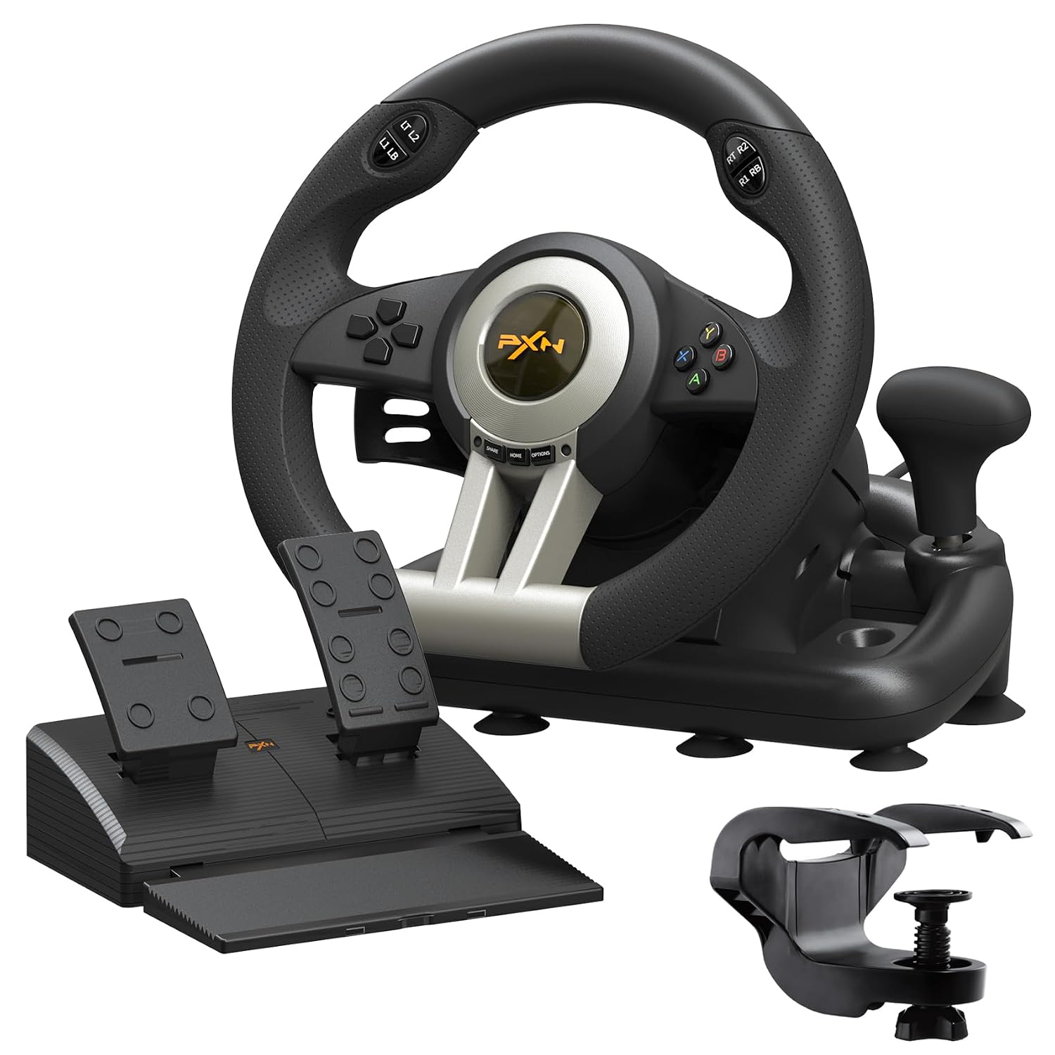 ستيرينج ودعسات PXN V3 PRO Racing Wheel
