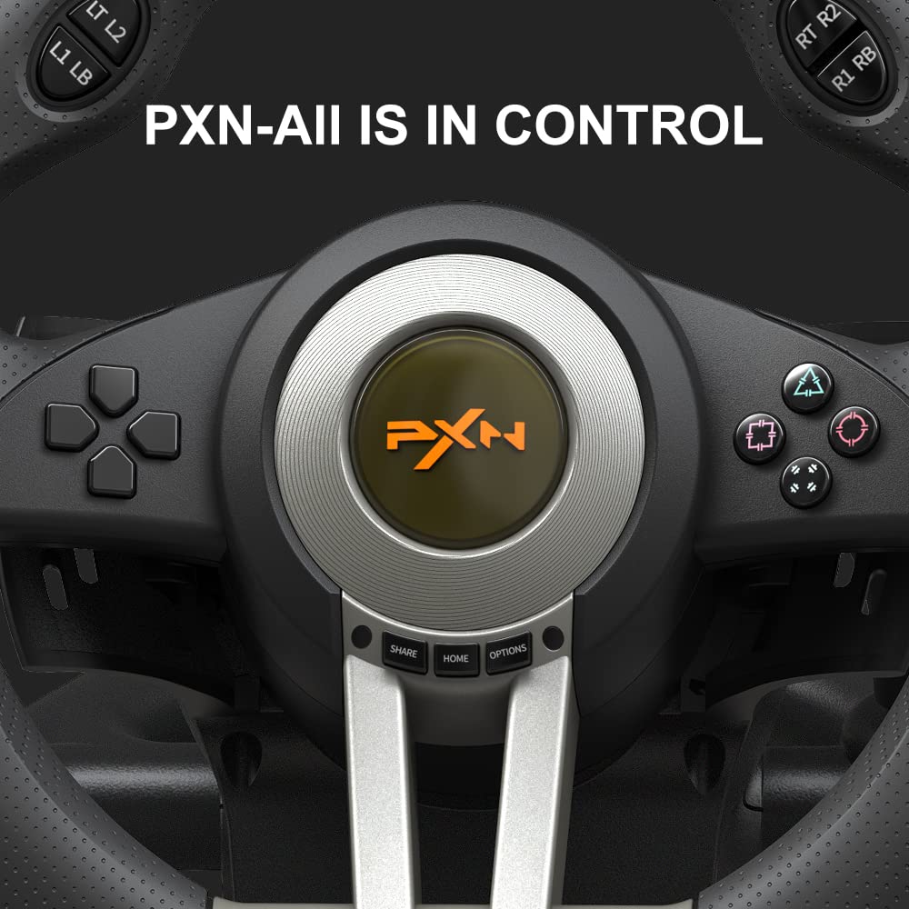 ستيرينج ودعسات PXN V3 PRO Racing Wheel