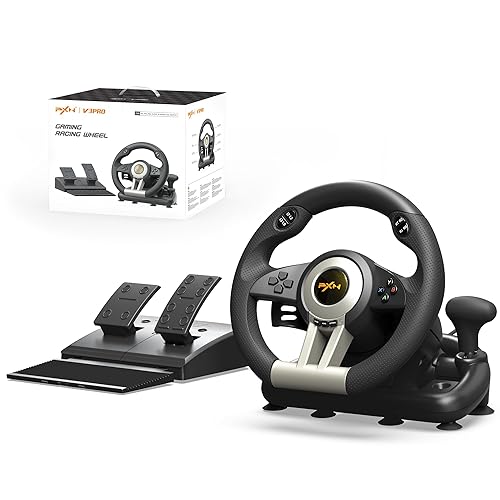 ستيرينج ودعسات PXN V3 PRO Racing Wheel