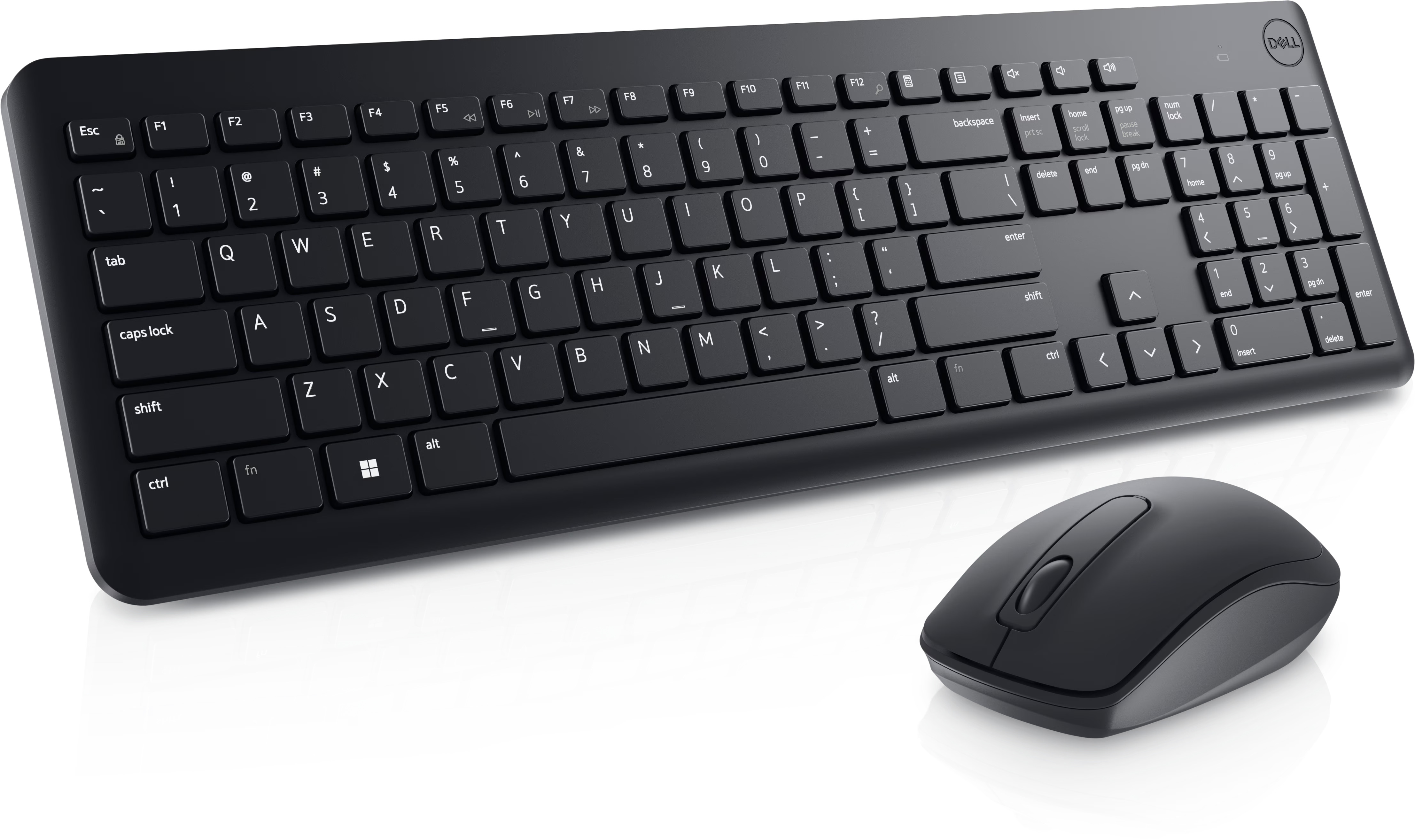 طقم كيبورد وماوس لاسلكي Dell KM3322W