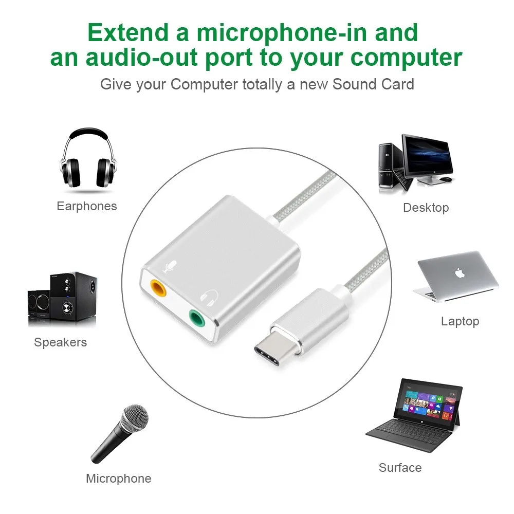 TYBE-C SOUND CARD 7.1CH