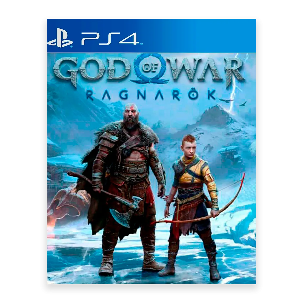 God Of War Ragnarök PS4 CD