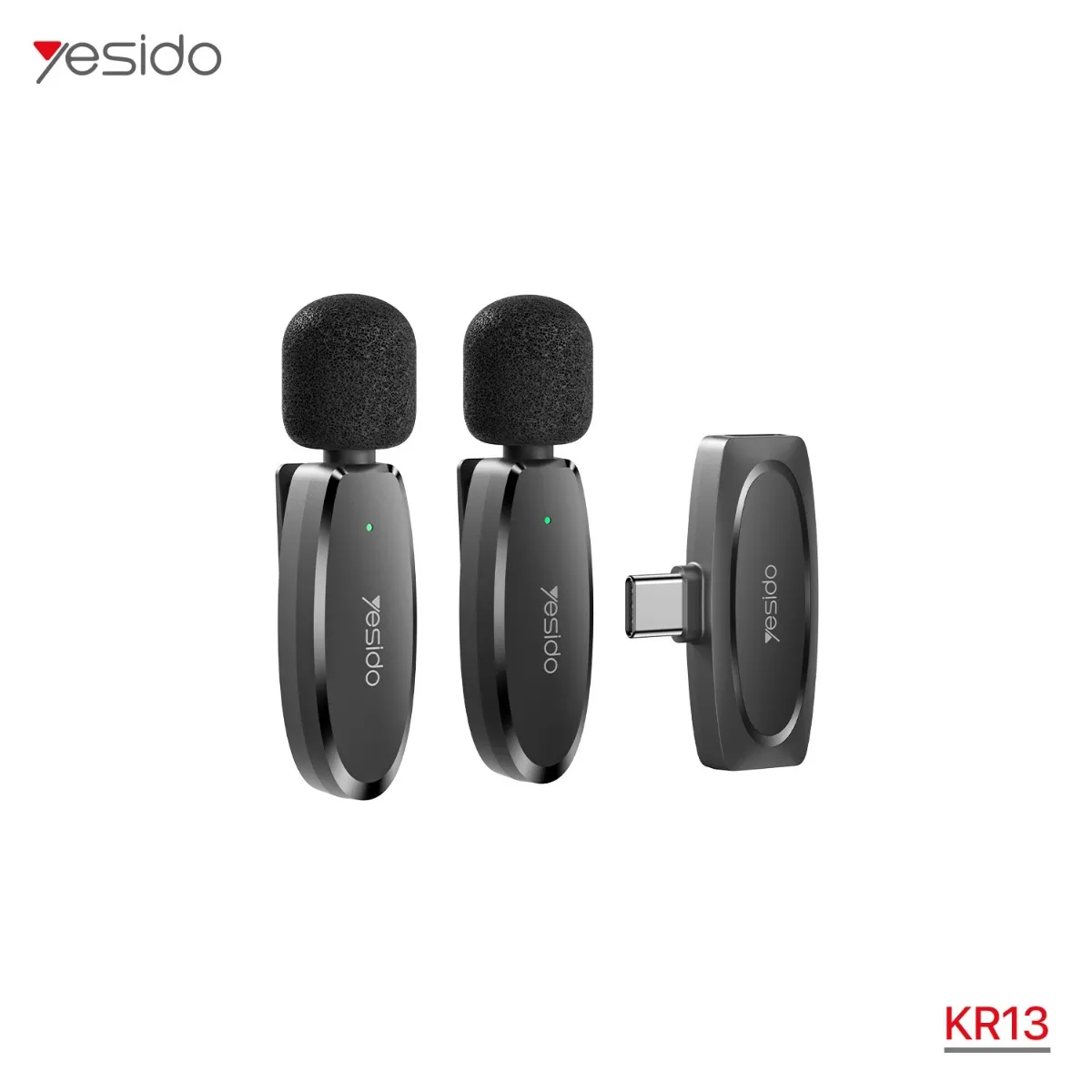 ميكروفون YESIDO لاسلكي المزدوج Type-C