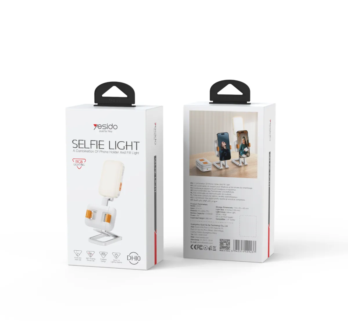 إضاءة سيلفي YESIDO LED