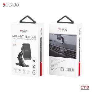 حمالة موبايل مغناطيسية YESIDO C110 2in1