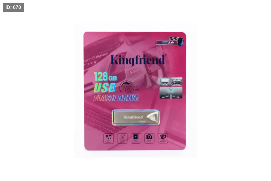 فلاشة King Friend USB 3.0 FLASH DRIVE 16G