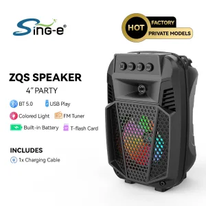 سبيكر بلوتوث 4 انش ZQS-1430