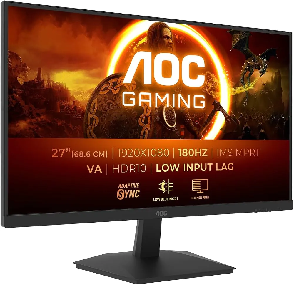 شاشة مسطحة 27 انش AOC 180Hz