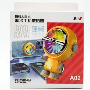 مروحة تبريد للموبايل DETACHABLE ASTRONAUT A02