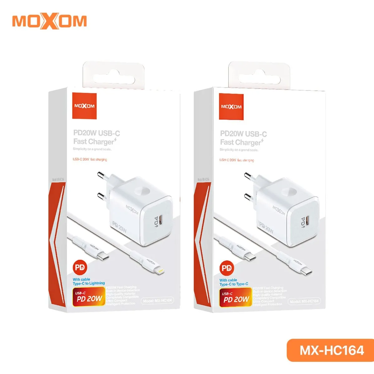 شاحن MOXOM MX-HC164 20W PD