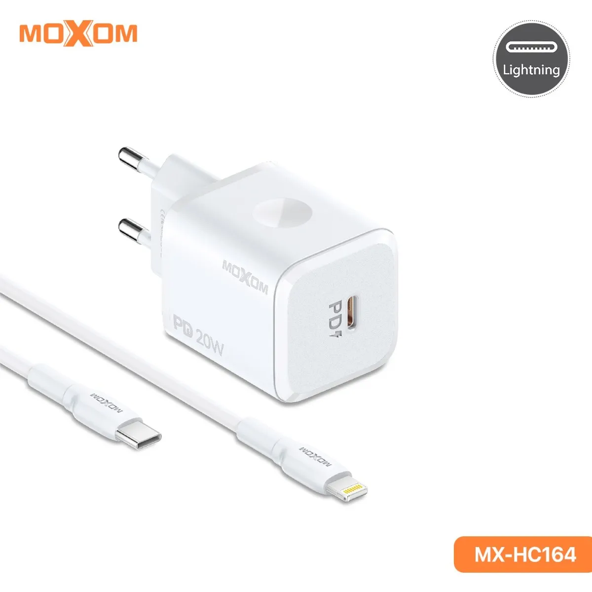 شاحن MOXOM MX-HC164 20W PD