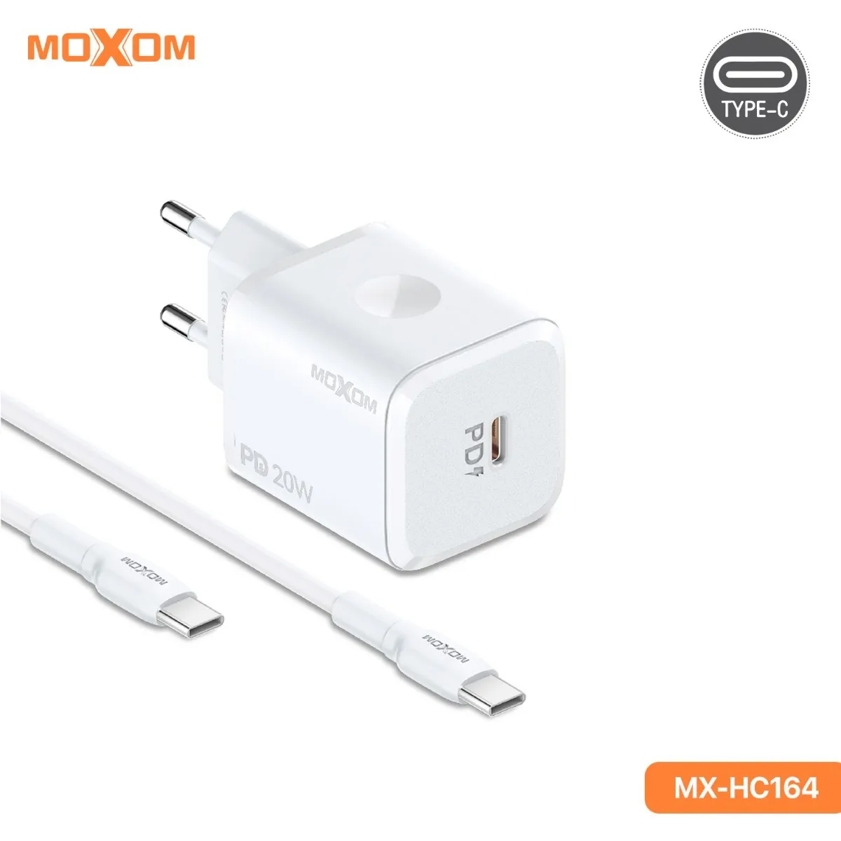 شاحن MOXOM MX-HC164 20W PD