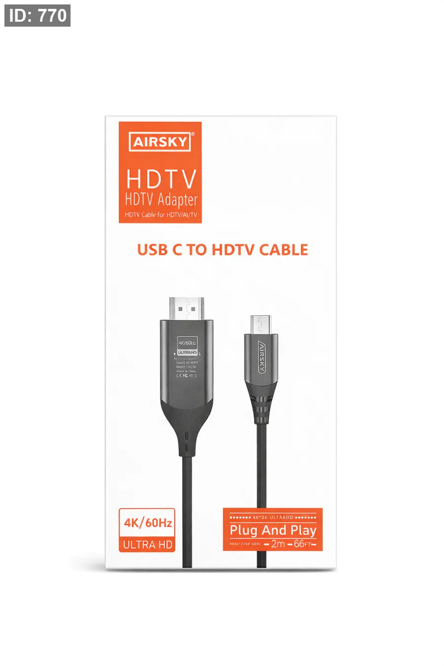 كيبل AIRSKY TYPE-C to HDTV Cable
