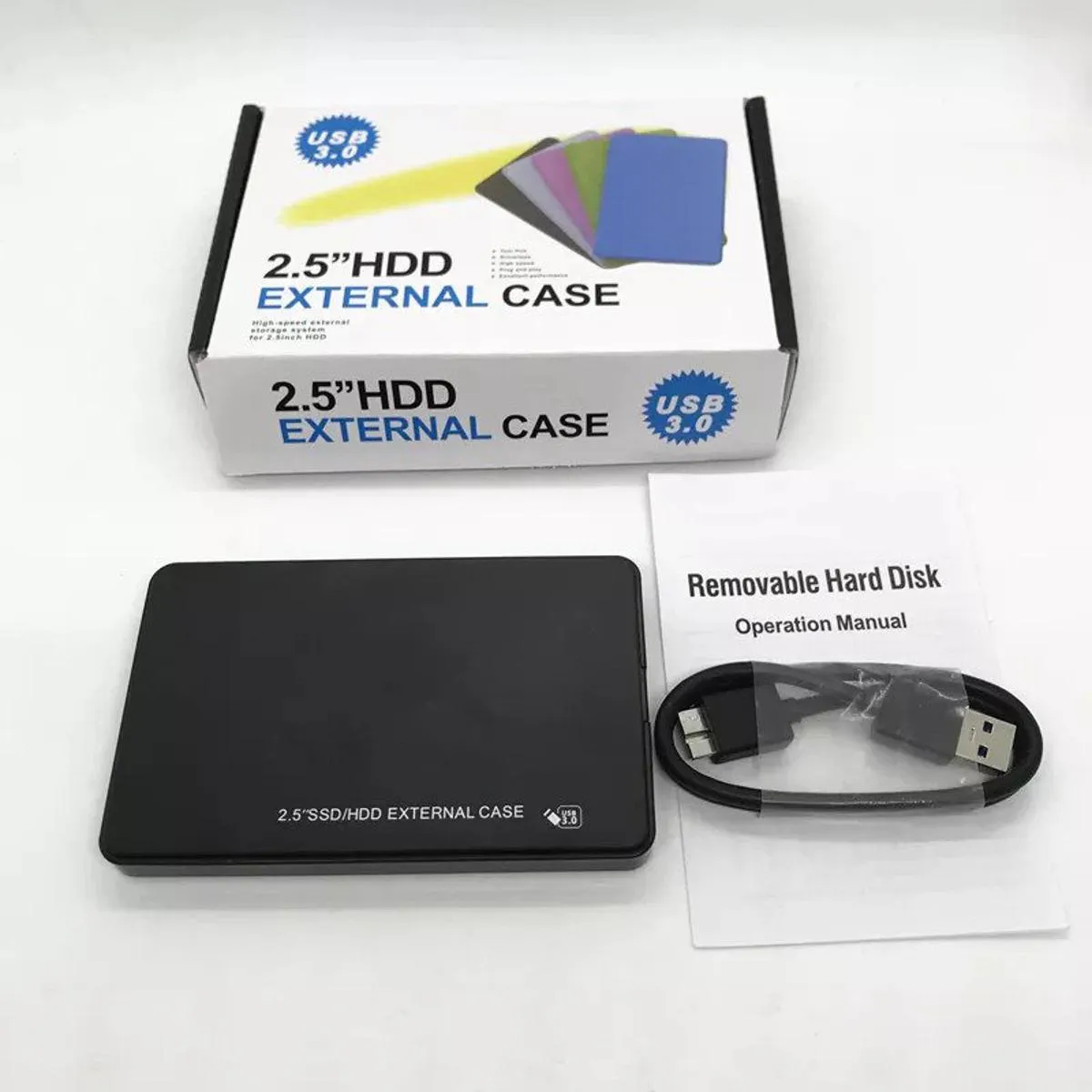 حاضنة هاردسك EXTERNAL CASE 2.5" HDD/SSD  USB 3.0