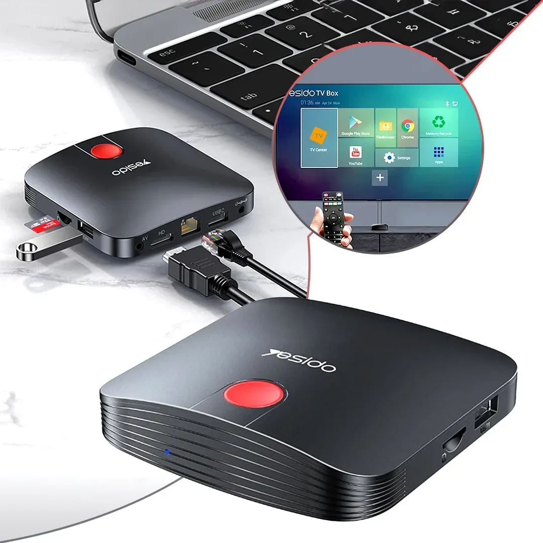اندرويد بوكس Yesido SMART TV BOX