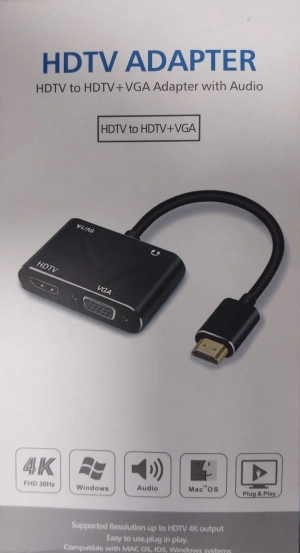 تحويلة HDTV ADAPTER - HD to HD+VGA