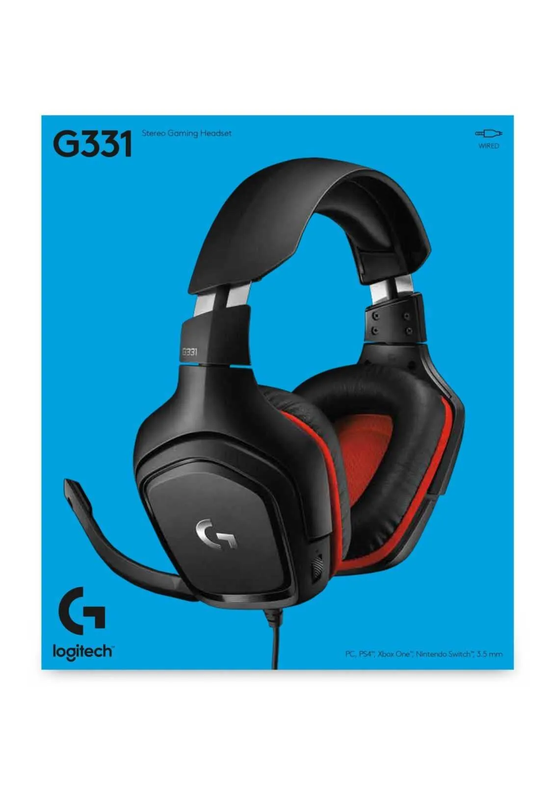 سماعة راس Logitech Headset G331