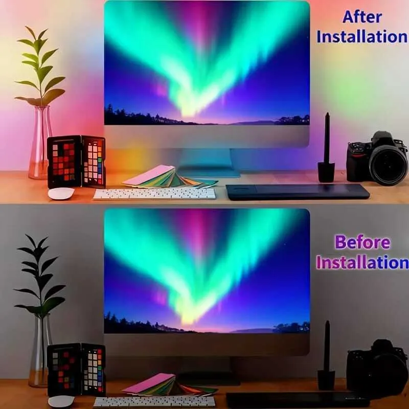 شريط إضاءة خلفية للشاشات 32" PC Sync Backlight
