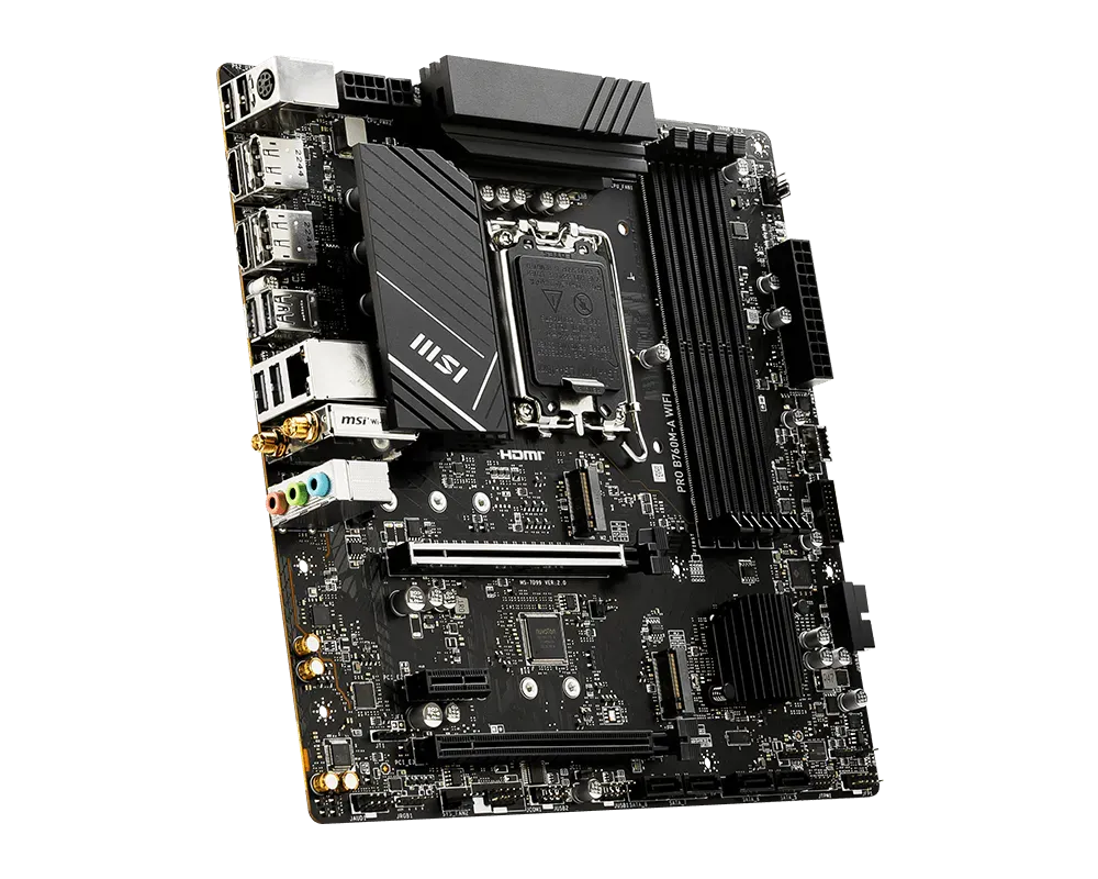 لوحة أم MSI PRO B760M-A DDR5 WIFI
