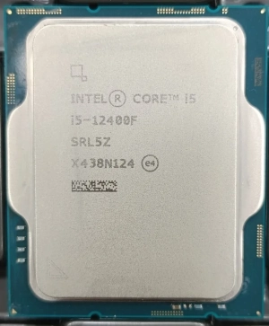 CPU INTEL i5 12400F TRAY