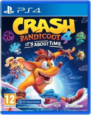 CRASH BANDICOOT 4 ITS ABOUT TIME PS4 CD