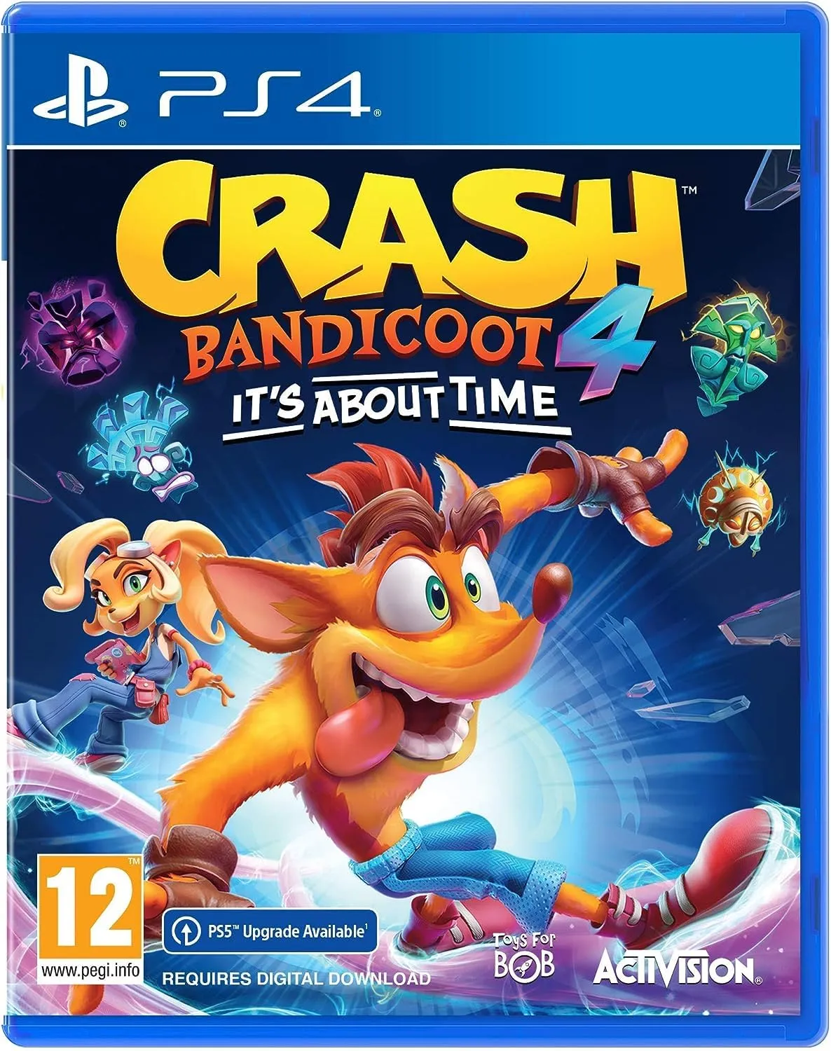 CRASH BANDICOOT 4 ITS ABOUT TIME PS4 CD
