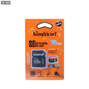 ذاكرة موبايل  Micro SD Kingfriend 16g