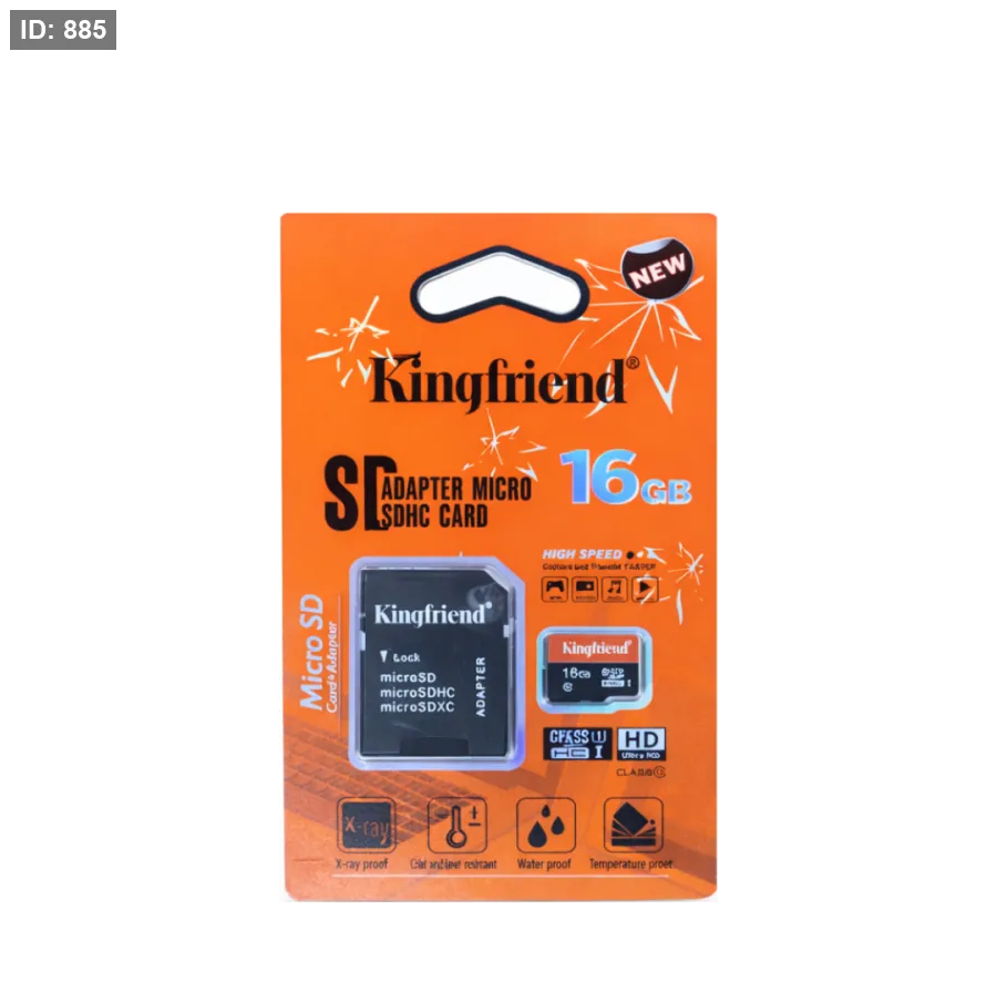 ذاكرة موبايل  Micro SD Kingfriend 16g