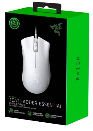 ماوس  RAZER DEATHADDER ESSENTIAL - WHITE