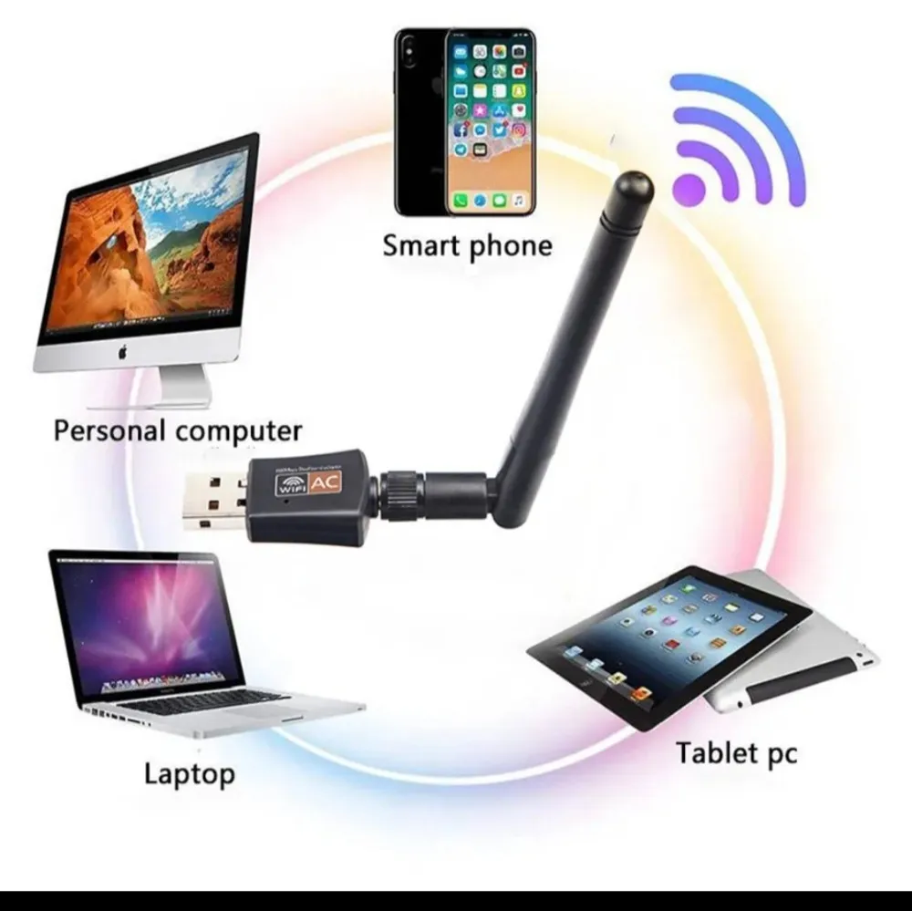 لاقط نت فايبر USB ADAPTER 600Mb