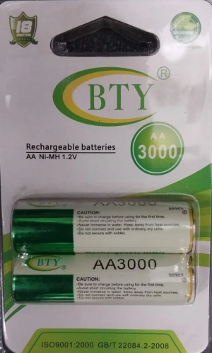 بطارية قابلة لشحن BTY Rechargeable Battery AA*2