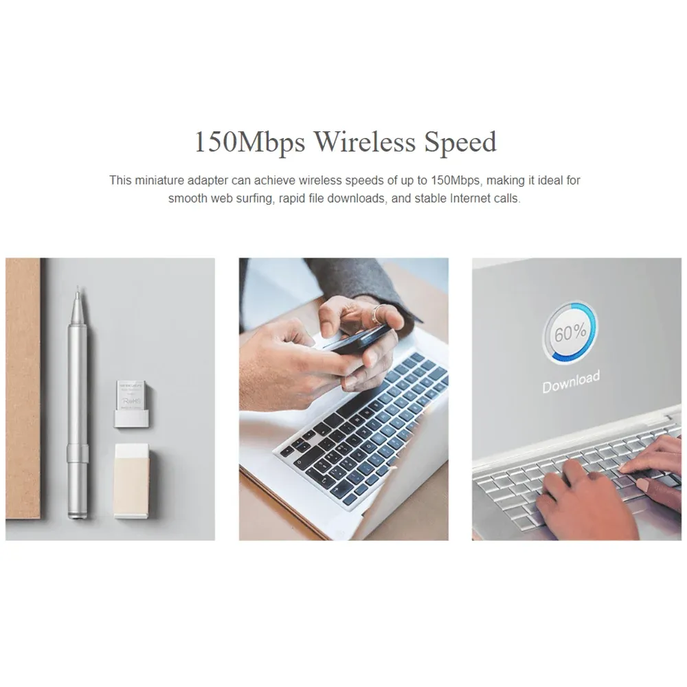 لاقط نت MERCUSYS MW150US WIFI 150MB