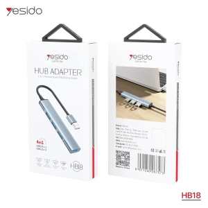 تحويلة YESIDO HB18 4in1 HUB