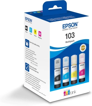 طقم حبر طابعة Epson 103 Ink EcoTank