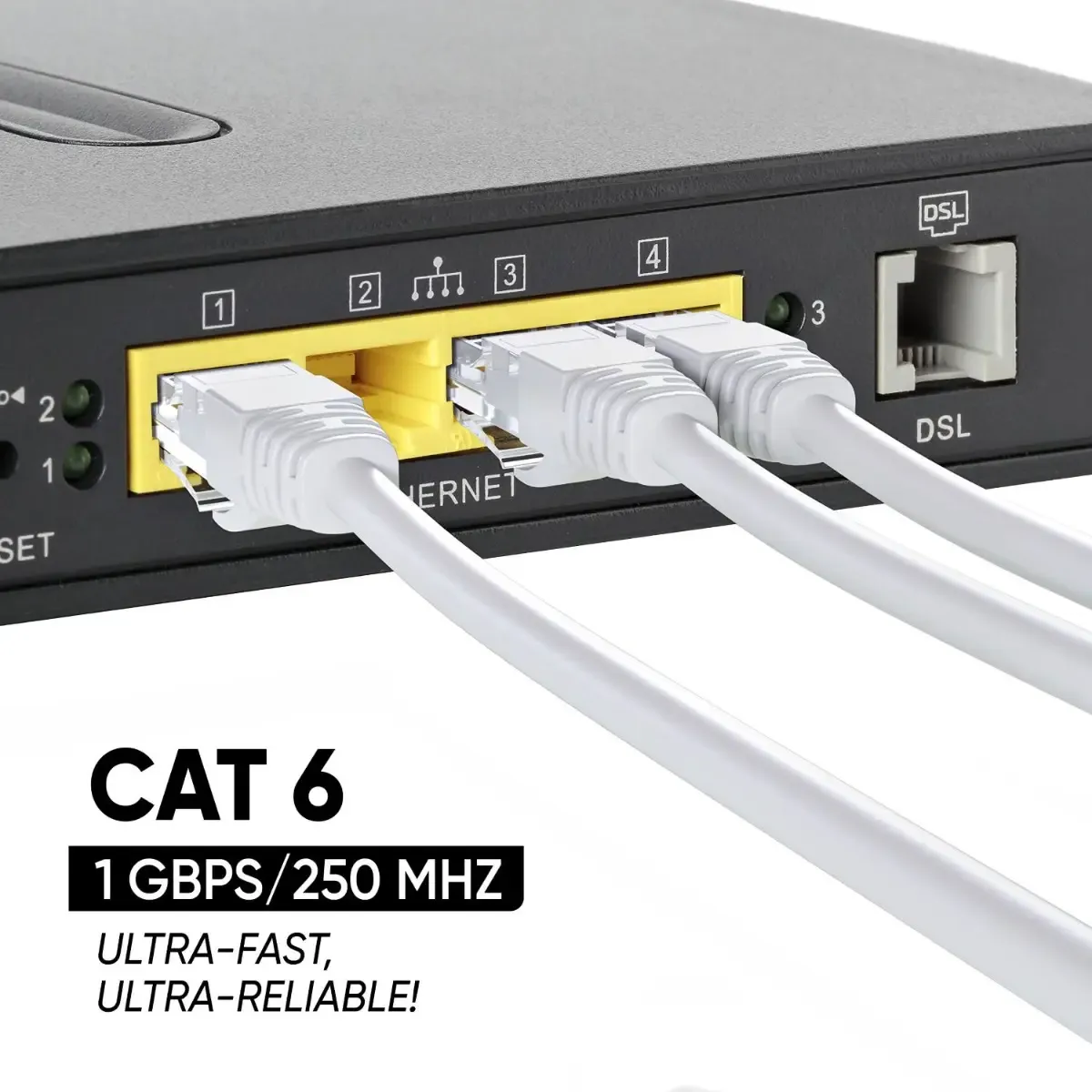 كيبل شبكة CAT6 2M