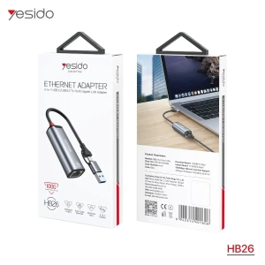 تحويلة شبكة YESIDO HB26 2in1