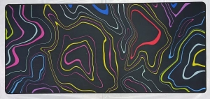 ماوس باد حجم كبير 90*40سم الوان مموجة
