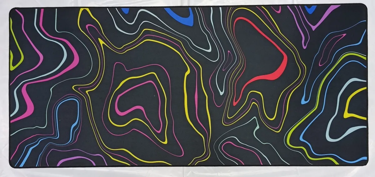 ماوس باد حجم كبير 90*40سم الوان مموجة