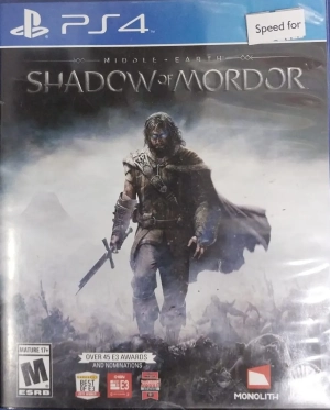 SHADOW OF MORDOR MIDDLE EARTH PS4 CD