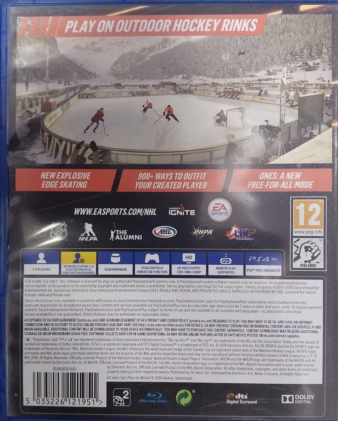 NHL 19 PS4 CD