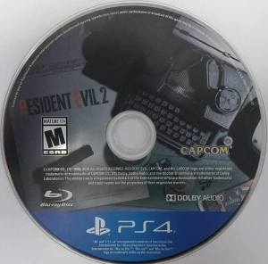 Resident Evil 2 PS4 CD