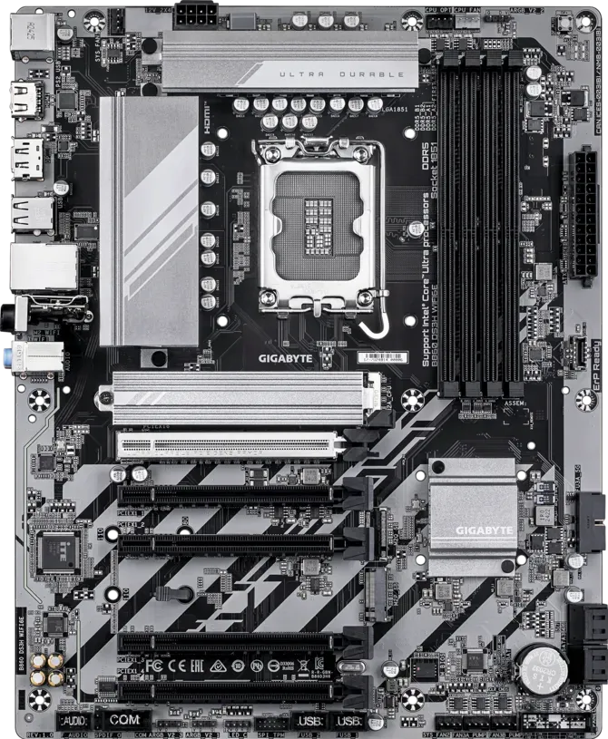 لوحة انتل الترا Gigabyte B860 DS3H Wifi6e DDR5