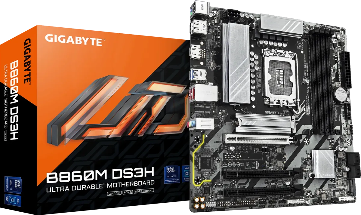 لوحة انتل الترا Gigabyte B860M DS3H DDR5