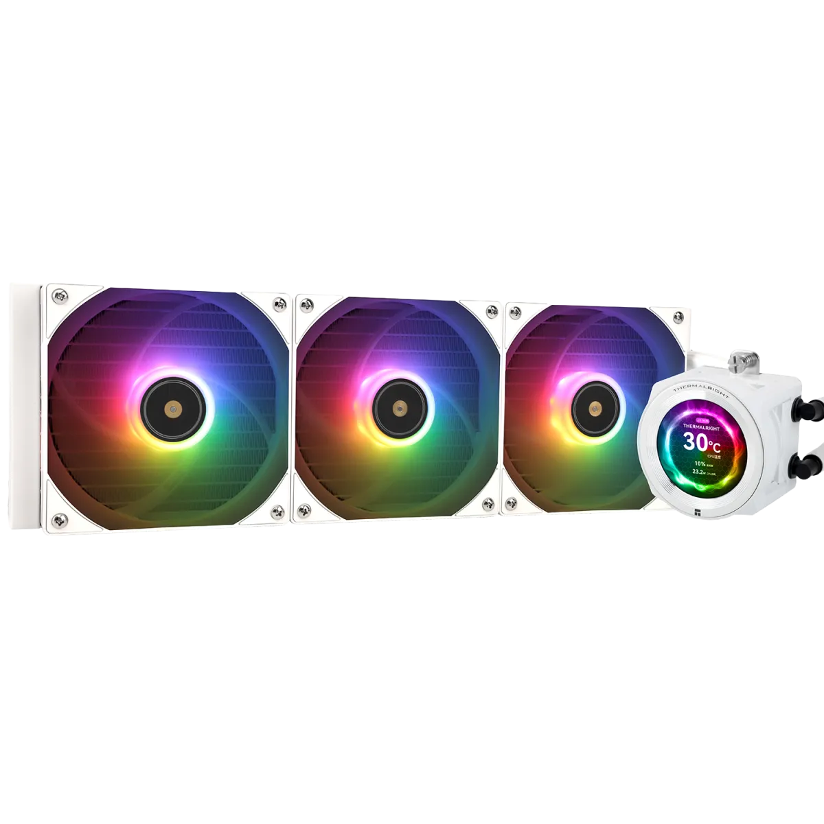 مبرد مائي Thermalright Core Vision 360 White ARGB